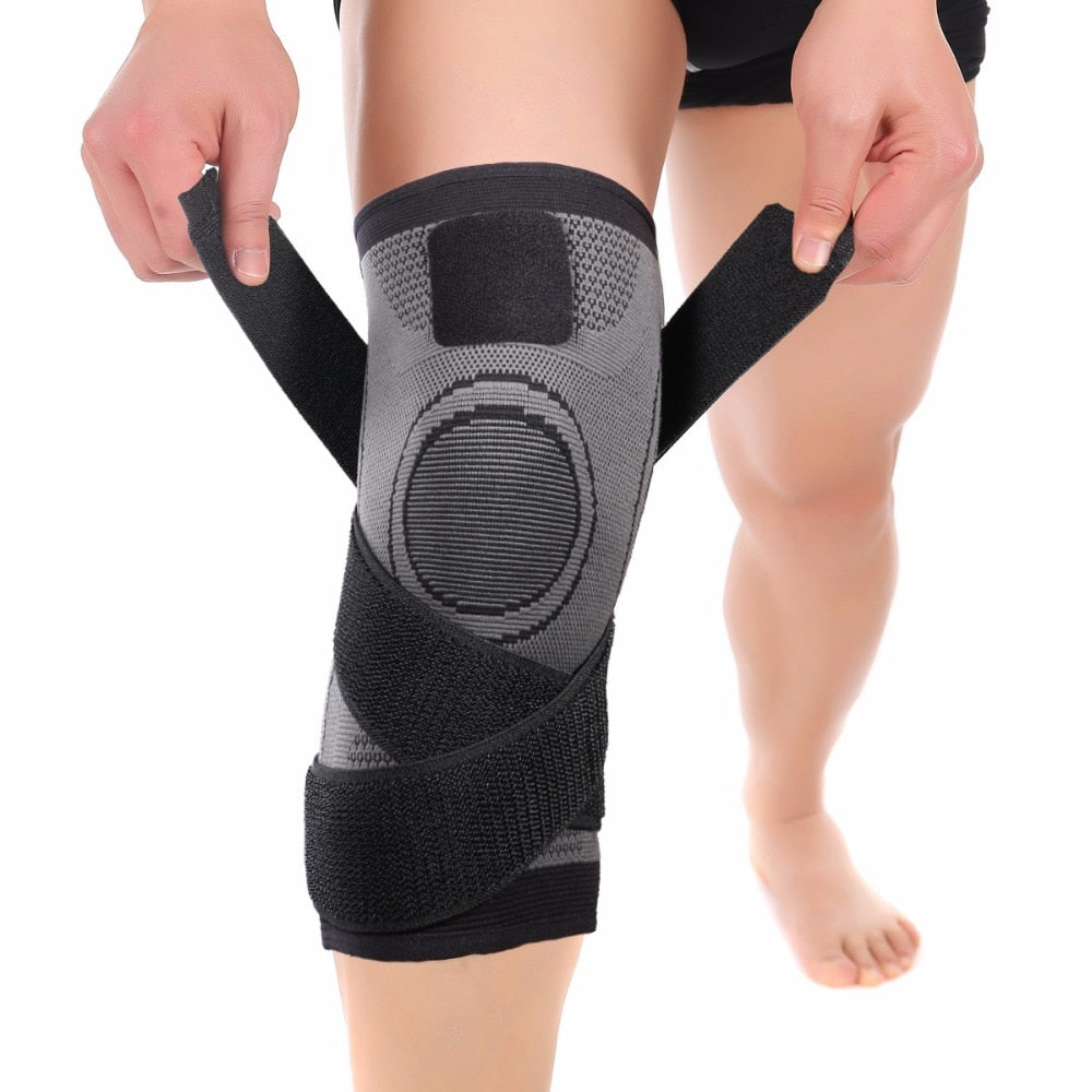 Knee Pads Support Bandage Braces Nylon Compression Sleeve