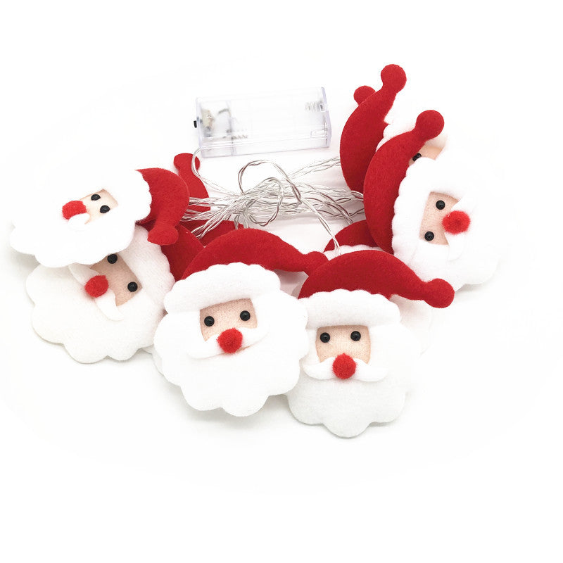 LED Christmas Snowman String Lights Decoration