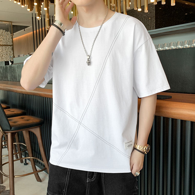 Half-sleeved Loose Tide Shirt