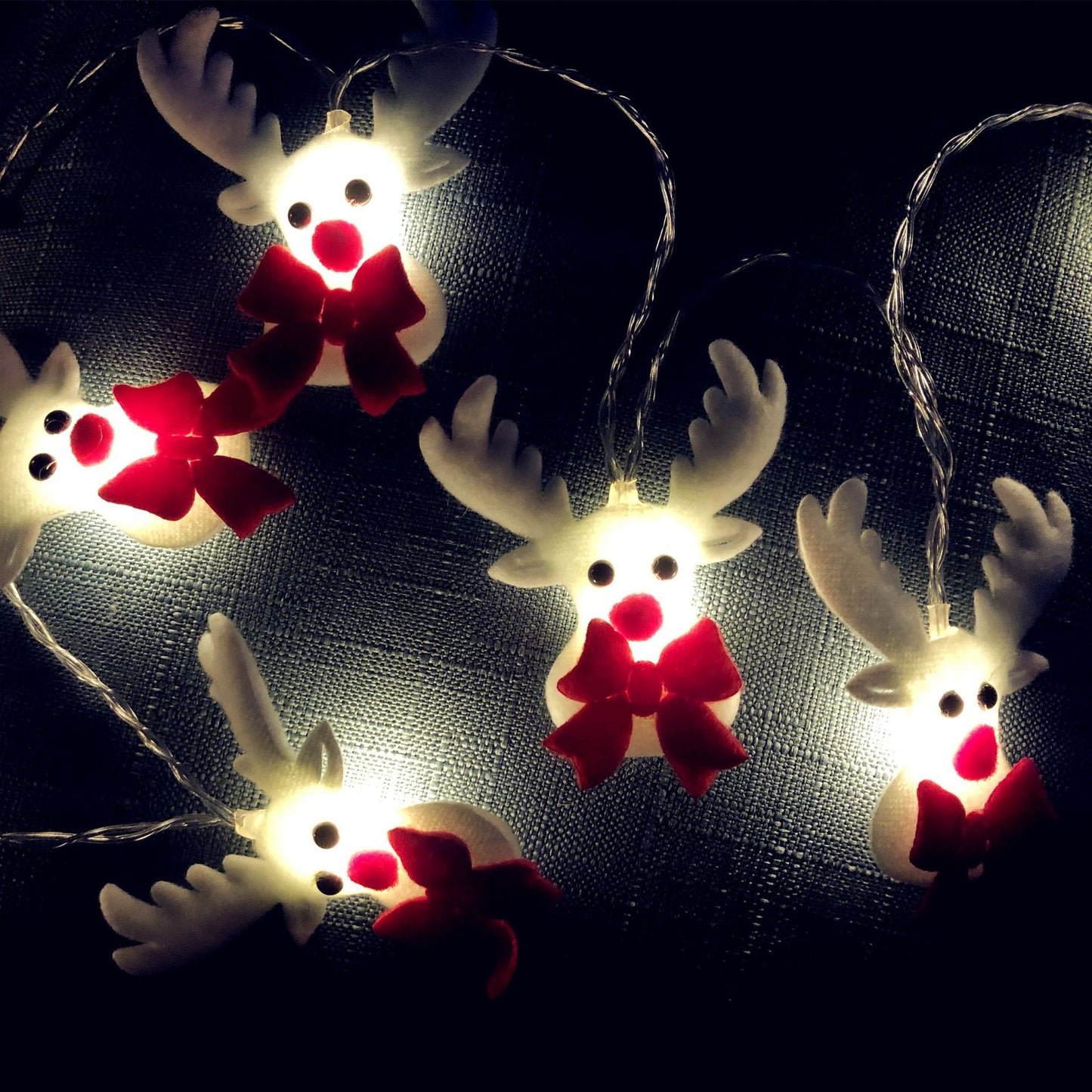 LED Christmas Snowman String Lights Decoration