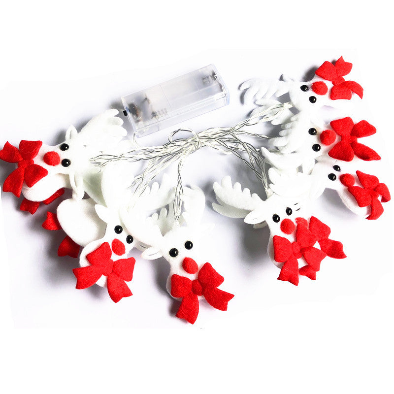 LED Christmas Snowman String Lights Decoration