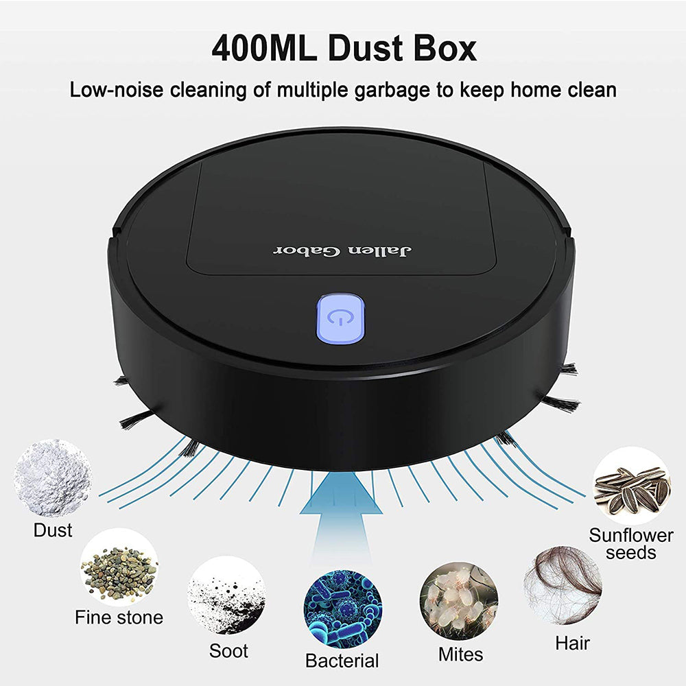 Smart Sweeper Mini Robot Vacuum Household Cleaning- USB Charging_2