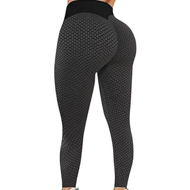 Stretchy Gym Leggings High Waist Seamless Push Up Pants
