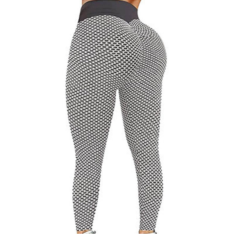 Stretchy Gym Leggings High Waist Seamless Push Up Pants