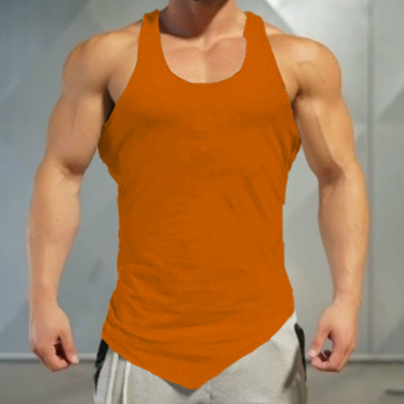 Gym Tank Casual Slim Graphic Shirt