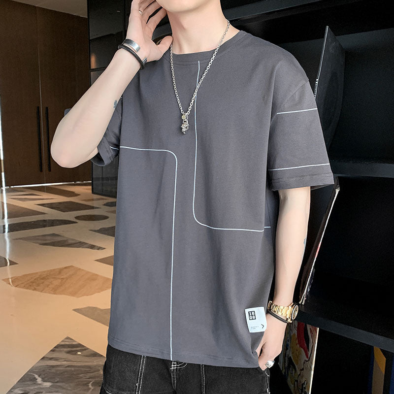Half-sleeved Loose Tide Shirt