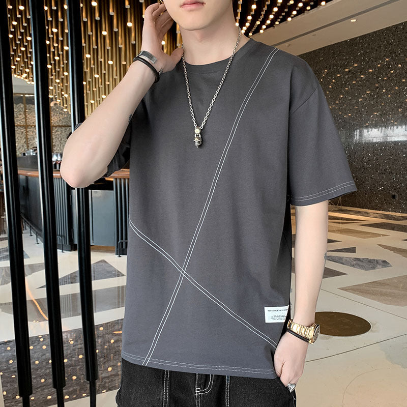 Half-sleeved Loose Tide Shirt