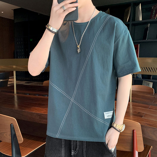 Half-sleeved Loose Tide Shirt