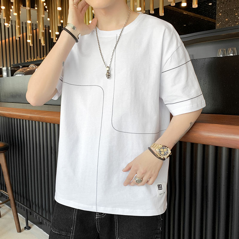 Half-sleeved Loose Tide Shirt