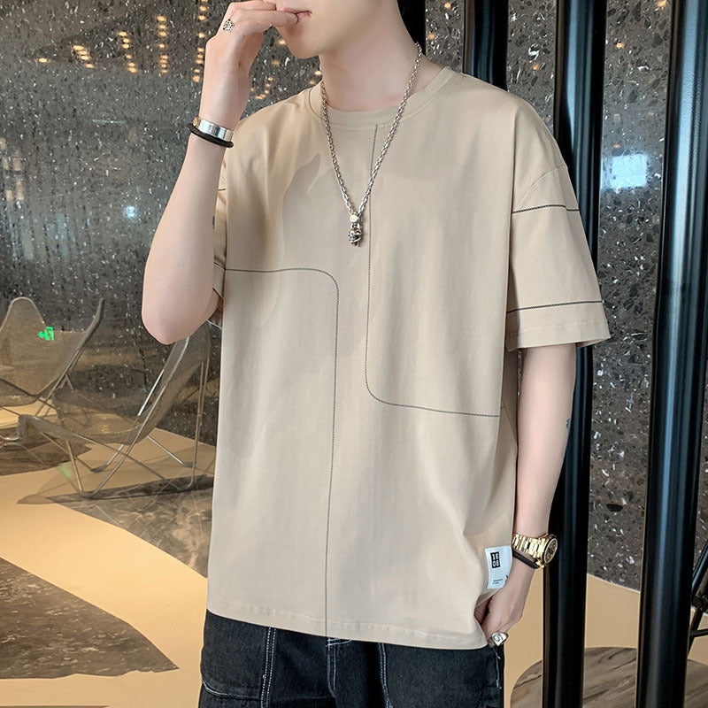 Half-sleeved Loose Tide Shirt