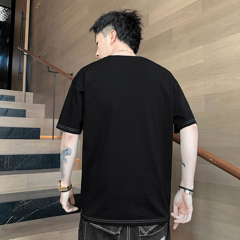 Half-sleeved Loose Tide Shirt