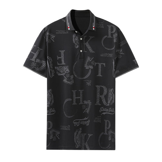 Short Sleeve Ice Filament Shirt