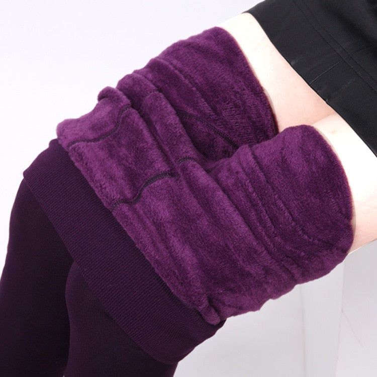 Winter Leggings Velvet New High Elastic Thicken
