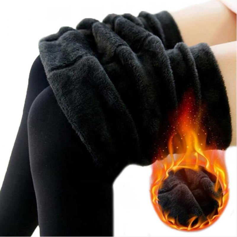 Winter Leggings Velvet New High Elastic Thicken