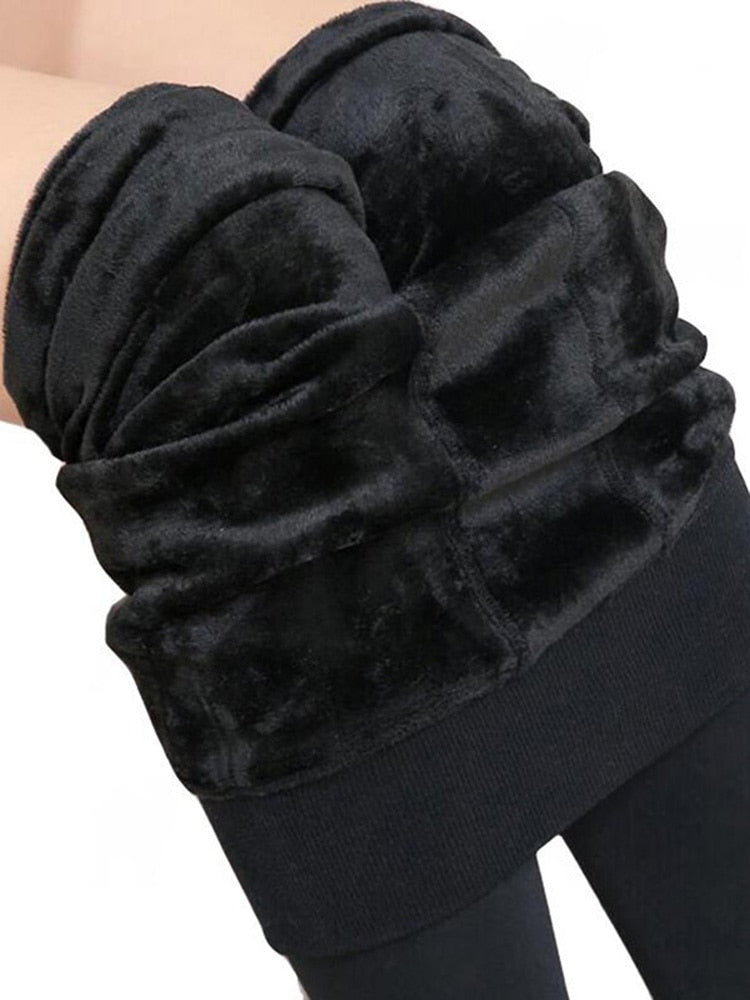 Winter Leggings Velvet New High Elastic Thicken